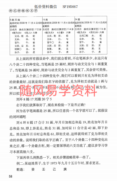 刘虹言  新式卦格姓名学 291页pdf