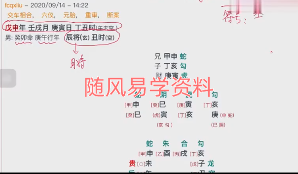 刘华东 大六壬案例 视频28集