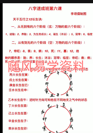 李垣儒《盲派八字速成班》视频18集