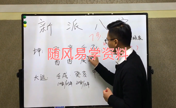 李极泉  新派八字格局和用忌神实战分析34集视频