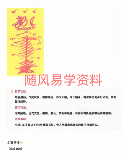 龙虎山天师符秘法讲义504页